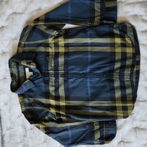 Burberry Plaid Dress Shirt